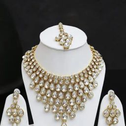 YouBella Gold Plated Bridal Jewellery Set-12