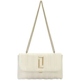 Lavie Luxe Off White LX Mallow Sm Sling Handbag-image-86
