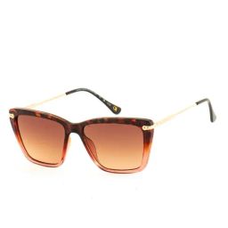 United Colors of Benetton Orange Square Sunglasses for Women-picture-22
