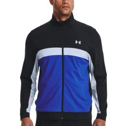 Under Armour Black Regular Fit Colour Block Sweatshirt-image-42