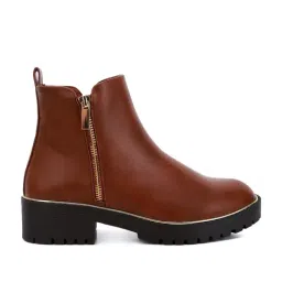 London Rag Women's Tan Booties-image-12