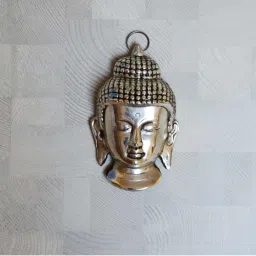 eCraftIndia Metal Resting Buddha on Knee image 1