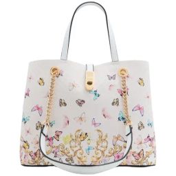 Aldo Pink Printed Medium Tote Handbag-12
