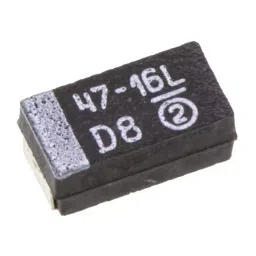 Vishay Tantalum Capacitor Surface Mount 16 V DC 47 µF Capacitance, 293D476X9016C2TE3 (Pack of 10)-picture-36
