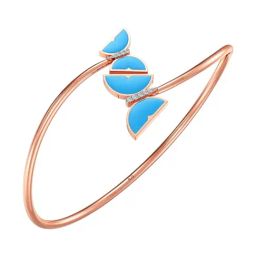 Joyalukkas 18k (750) Purity Rose Gold Wings of Serenity Diamond Bracelet For Women-image-43