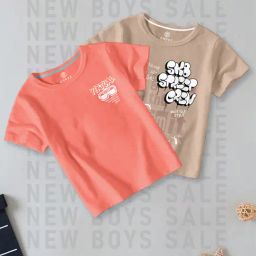 Codez Kids Multicolor Printed T-Shirt (Pack Of 2)-image-13