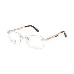 Police Gold Rectangular Unisex Eye Frame VPL904K55R26FR-picture-0