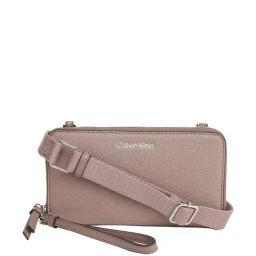 CALVIN KLEIN Cocoa MARBLE Zip Around Wallet-image-93