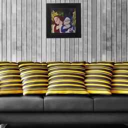 eCraftIndia Multicoloured Radha Krishna UV Wall Art-image-76