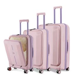 Nasher Miles Coral 8 Wheels Alexandria Hard-Sided Polypropylene Trolley Bag-16