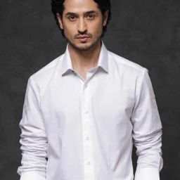 Rare Rabbit White Regular Fit Solid Shirt-image-73