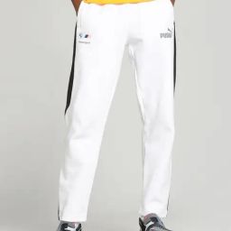 Puma BMW M Motorsport MT7+ White Cotton Regular Fit Sports Trackpants-picture-23