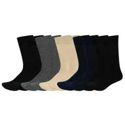 SocksXpress Multicolor Crew Socks - Pair of 10-picture-7