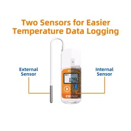 Elitech USB Multi Use Temperature Data Logger With Extra External Sensor, RC-5+ TE image 2