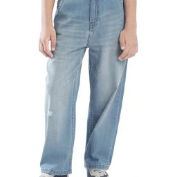 Rare Ones Boys Blue Cotton Solid Jeans-picture-29