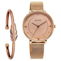 Titan 2673WM04F Purple Stackables Analog Watch with Bracelet for Women-23