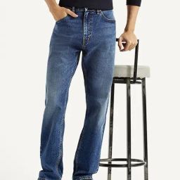 Levi's 505 Blue Regular Fit Jeans-image-75