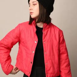 Only Red Regular Fit Puffer Jacket-73