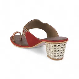 Mochi Textured Block Sandals image 2