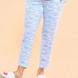 Enamor Sky Blue Printed Lounge Pants-picture-41