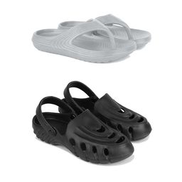 DRACKFOOT Men Set Of 2 Anti Skid Flip-Flops-picture-28