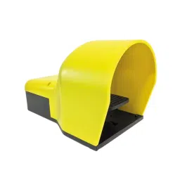 GIOVENZANA Foot Switch Without Cover 1 NO + 1NC Single And Double Enclosures Yellow, IP7011-38