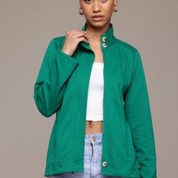 The Roadster Lifestyle Co. Front-Open Sweatshirt-image-88