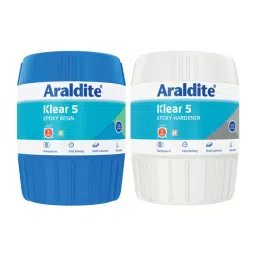 Araldite Klear 5 Transparent Epoxy Glue with 5 min of Set Time For Quick Fix & Repair, 1.08 Kg-image-64