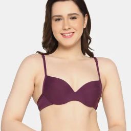 Da Intimo Wine Medium Coverage Bra-picture-23