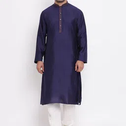 ZOIS Men Thread Work Kurta-image-96