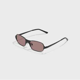 SAM AND MARSHALL Benedict 400UV Protection Metal Rectangle Red Sunglasses-picture-38