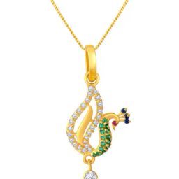 Malabar Gold and Diamonds 22 kt Gold Pendant-image-63