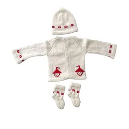 Cute Collection Kids Woollen Cardigan-31