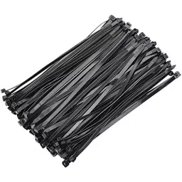 SCHOFIC Heavy Duty Cable Zip Ties Nylon (Polyamide) Black 7.6x370 mm, (Pack of ‎300)-picture-28