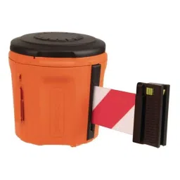 RS PRO Polypropylene Retractable Barrier, Red, White Tape Model No 2502618-image-31