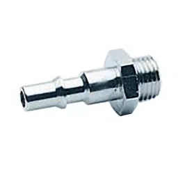 RS PRO Nickel Plated Brass Male Coupler Nipple, G 3/8 Male 3/8in Threaded Model No 1761952-20