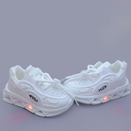 Happy Feet Unisex Kids PU Sneakers-image-92