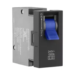 Legrand Modular MCB Allzy 32 Amp 1 Module Matt Black, 6812 61-13