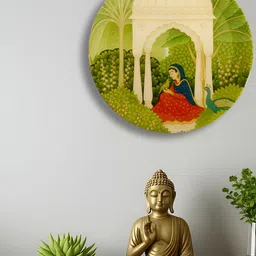 Maison Modern Green & Pink Graphic Printed Wooden Wall Art-picture-39