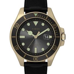 Timex Men Textured Leather Straps Analogue Watch TW2V42200UJ-picture-35