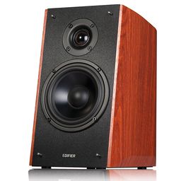 Edifier R2000DB Powered Bluetooth Bookshelf Speakers - Near-Field Studio Monitors - Optical Input - 5 inch Subwoofer - 120 Watts RMS - Wood Grain image 2
