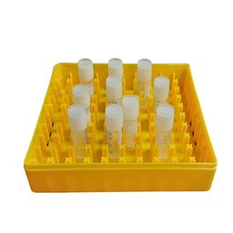 aanij AANIJ® Polycarbonate Freezer Boxes, Cryo Box Vial Rack 100 Place with 100 pcs 1.8 ml cryo Vials Any color Pack of 1 image 3