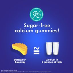 Shelcal Pro Gummies | Calcium & Vitamin D3 | Sugar Free Gummies | Supports Strong Bones & Joint | Lemon-Orange & Mixed Berries Flavours(30 Gummies) - By Torrent Pharma image 2