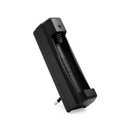 generic Universal Single Li-ion Battery Charger, 110V-220V AC Input, 3.7V Output, 500mA, with Overheat Protection image 1