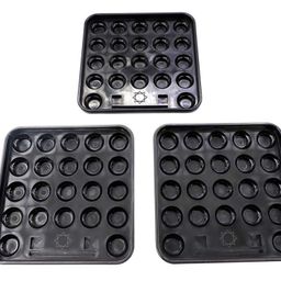Hr Group Combo Snooker Ball Tray (Set of 3pcs) image 1