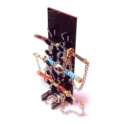 gulli bulli UNSHARPED Metal KATANA Keychain linked with chain and Stand to showcase these Katanas, Size 9 cm (approx.), Multicolor image 1