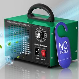 hannea Ozone Generator 60,000mg/h High-Output Ozone Generator Portable with Handle Plug and Go Household Use for Odor Removal,Mold Remediation Air Purification image 2