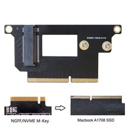 Tobo A1708 NVME PCI Express PCIE to M.2 SSD Adapter Card N-1708A Adapter Compatible with MackBook NVMe PCI Express PCIE to M.2 SSD MackBook Pro Retina 13" A1708 2016 2017 image 2