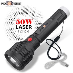 Pick Ur Needs LED Long Range Torch Light with Lithium Battery Mini Hand Search Light Home Emergency Torch image 3