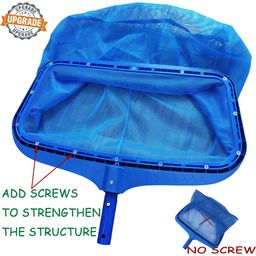 sarrah Swimming Pool Deep Leaf Net Standard Heavy Duty Pool Cleaning Tool Swimming Pool net 19'' image 2